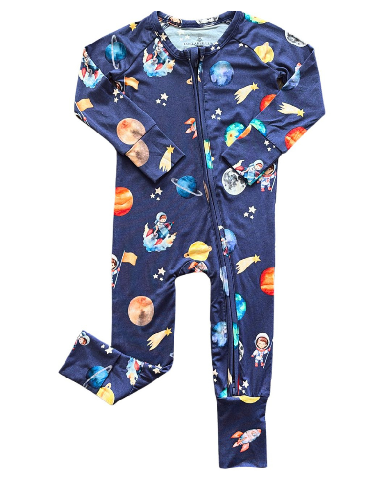 Boys Zipper Romper