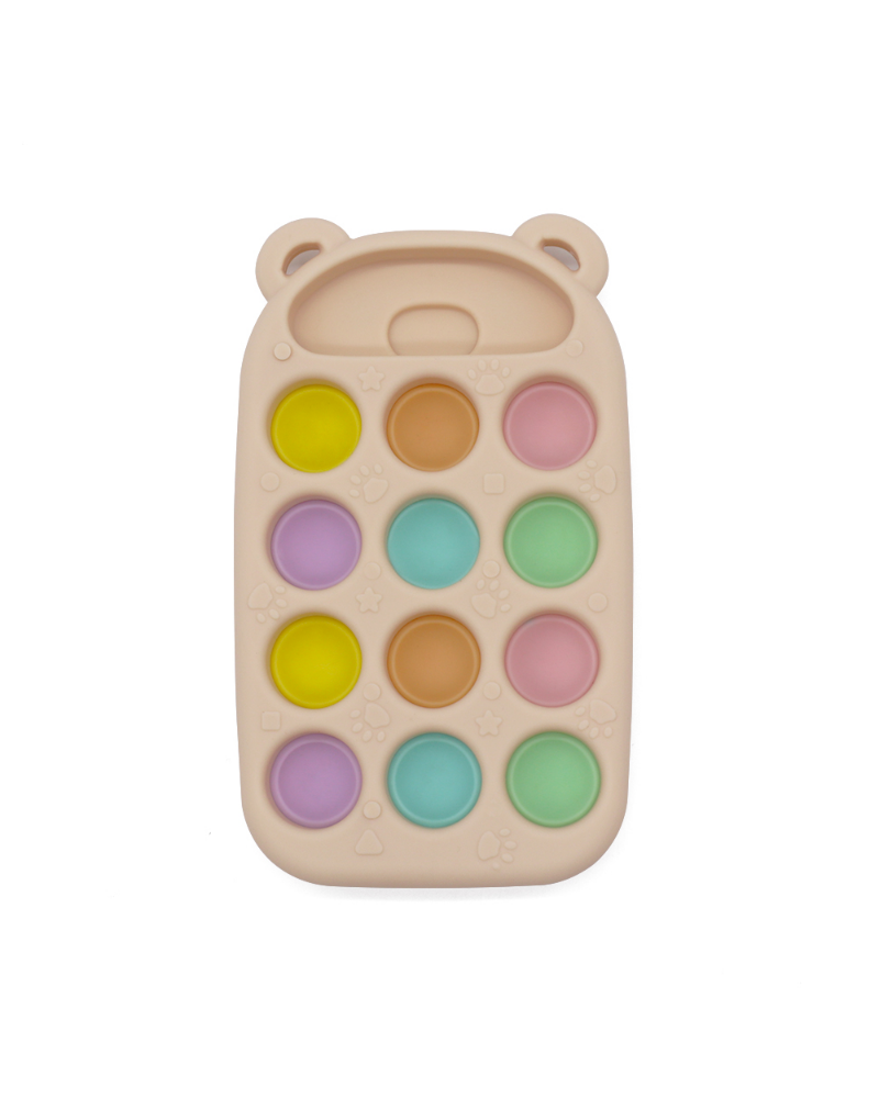 Silicone Bear Push Pop