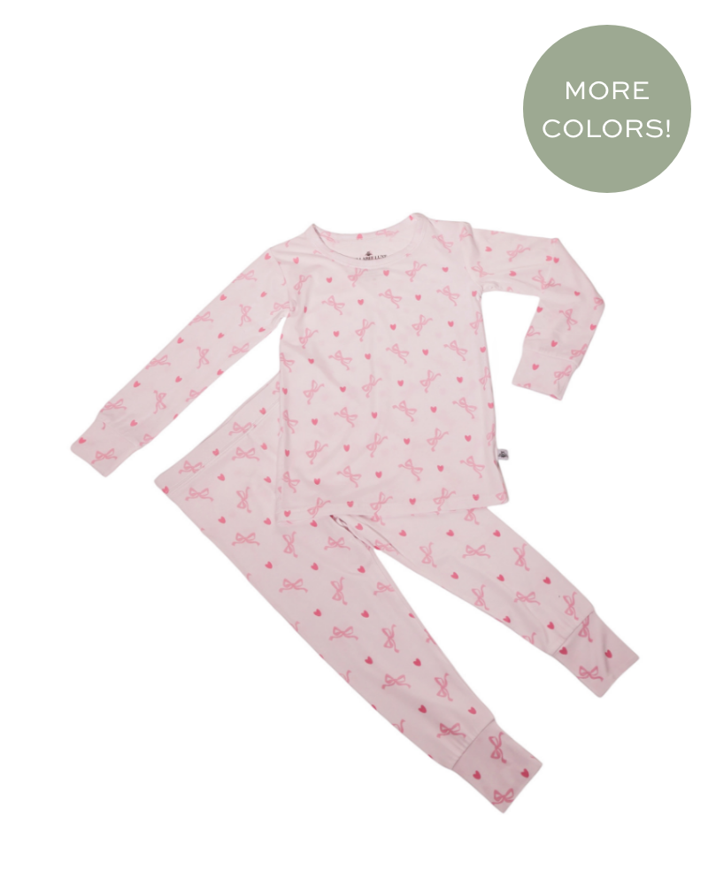 Girls Long Sleeve Pajama Set Sweetheart