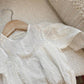 Organic cotton bodysuit with embroidery