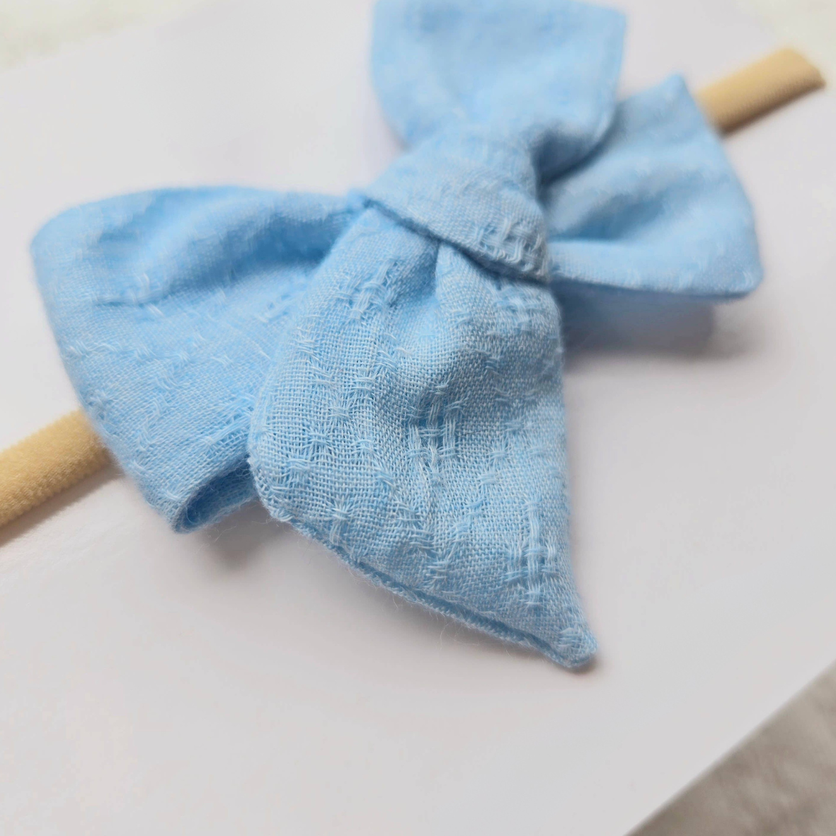 Textured Frosty Blue
