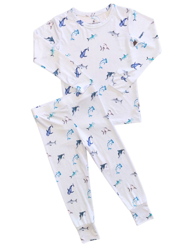 Boys Long Sleeve Pajama Set Sharky Snuggler