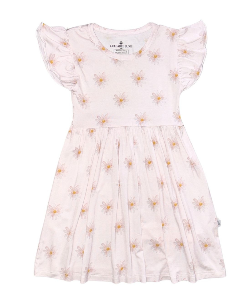 Ruffled Sleeveless Twirl Dress