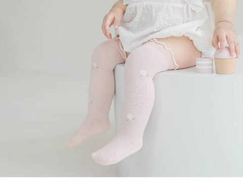 MAJA floral stockings