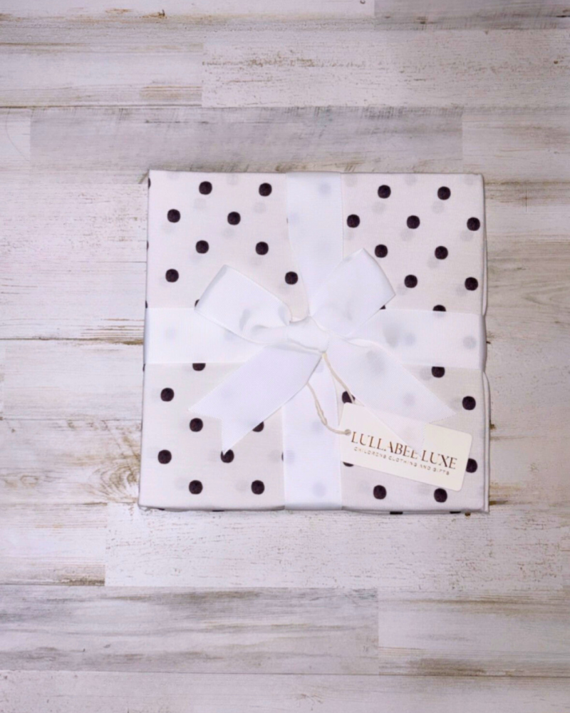 Polka Dot Swaddle
