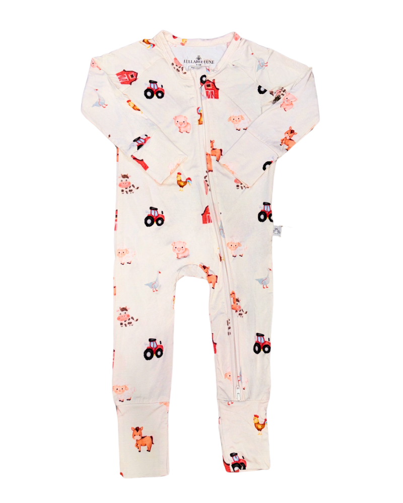 Girls Zipper Onesie