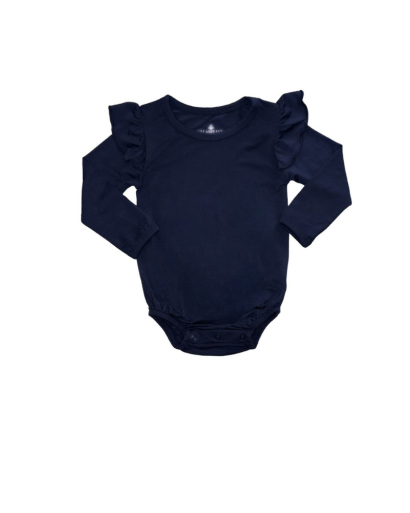 Ruffled Long Sleeve Bodysuit