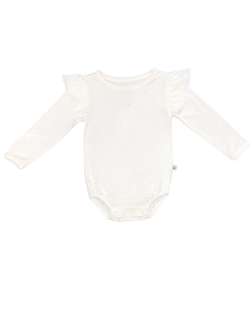 Ruffled Long Sleeve Bodysuit