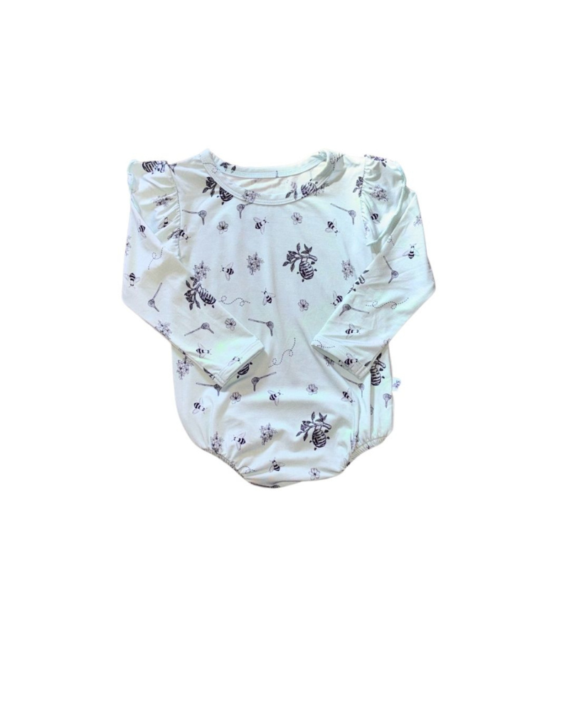 Ruffled Long Sleeve Bodysuit