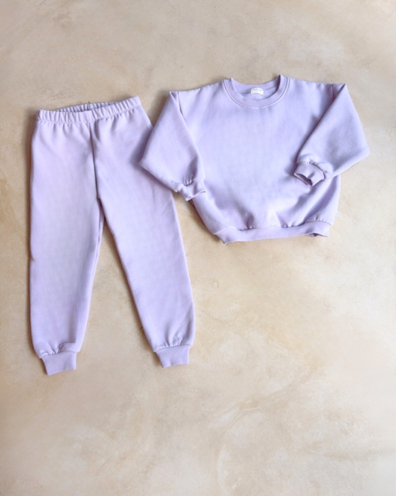 Cloud Sweatset Lilac