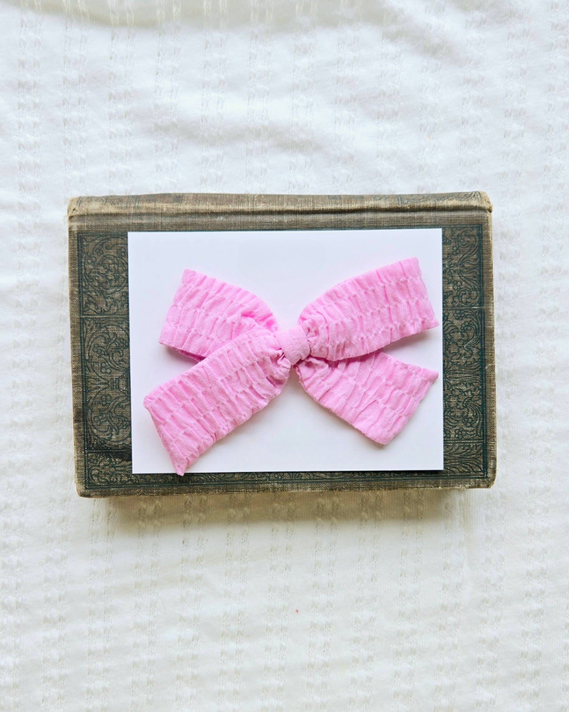 Candy Pink Bow