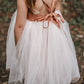 Organic Linen Tulle Dress