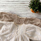Organic cotton bodysuit with embroidery