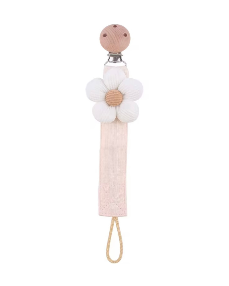 Daisy Pacifier Clip