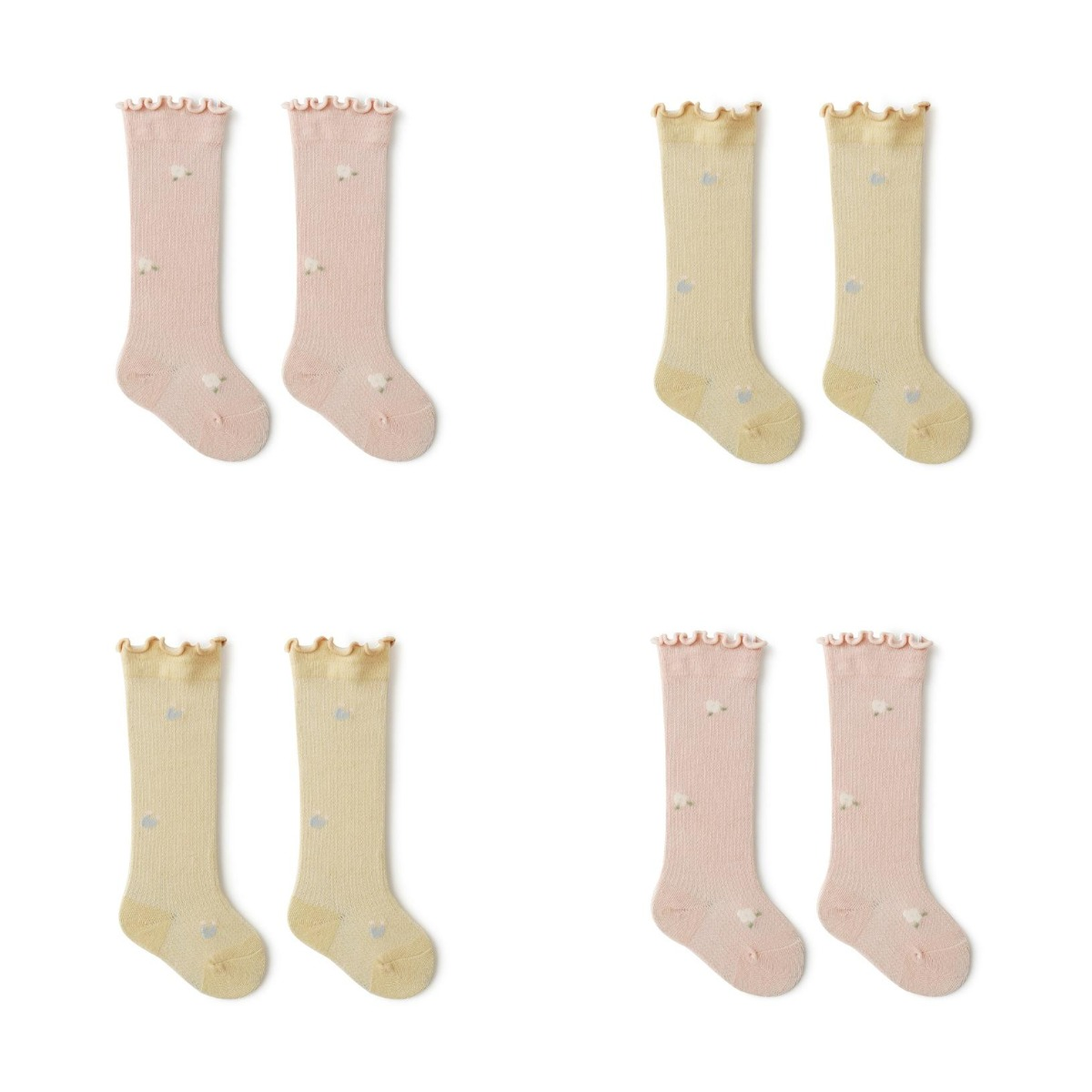 MAJA floral stockings
