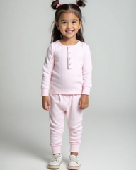 Iris Pink Pointelle Set