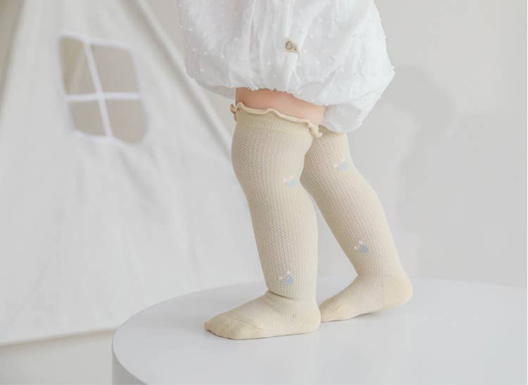 MAJA floral stockings