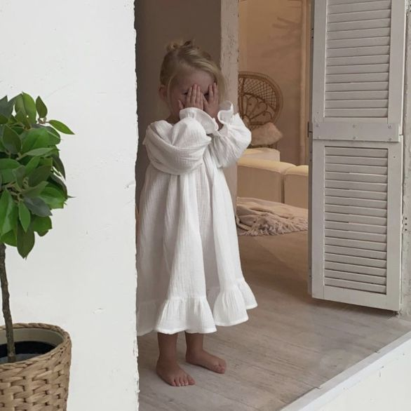 Sofie Organic Muslin Dress