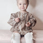 Organic cotton bodysuit with embroidery