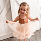 Organic Linen Tulle Dress