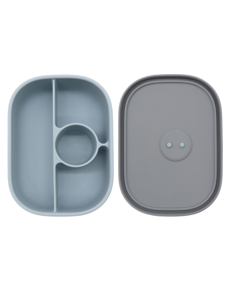 Silicone 4 Divider Lunch Box