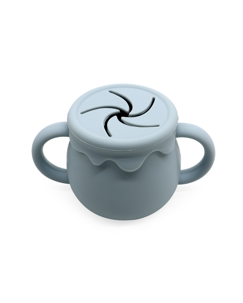 Silicone Sippy & Snack Cup