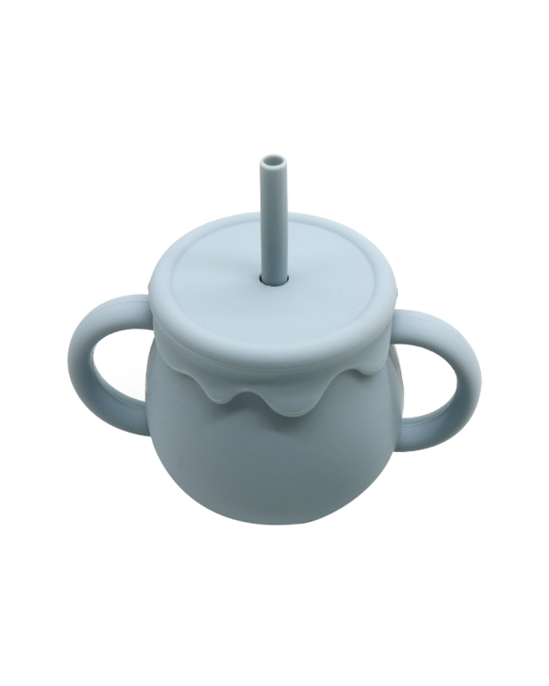 Silicone Sippy & Snack Cup