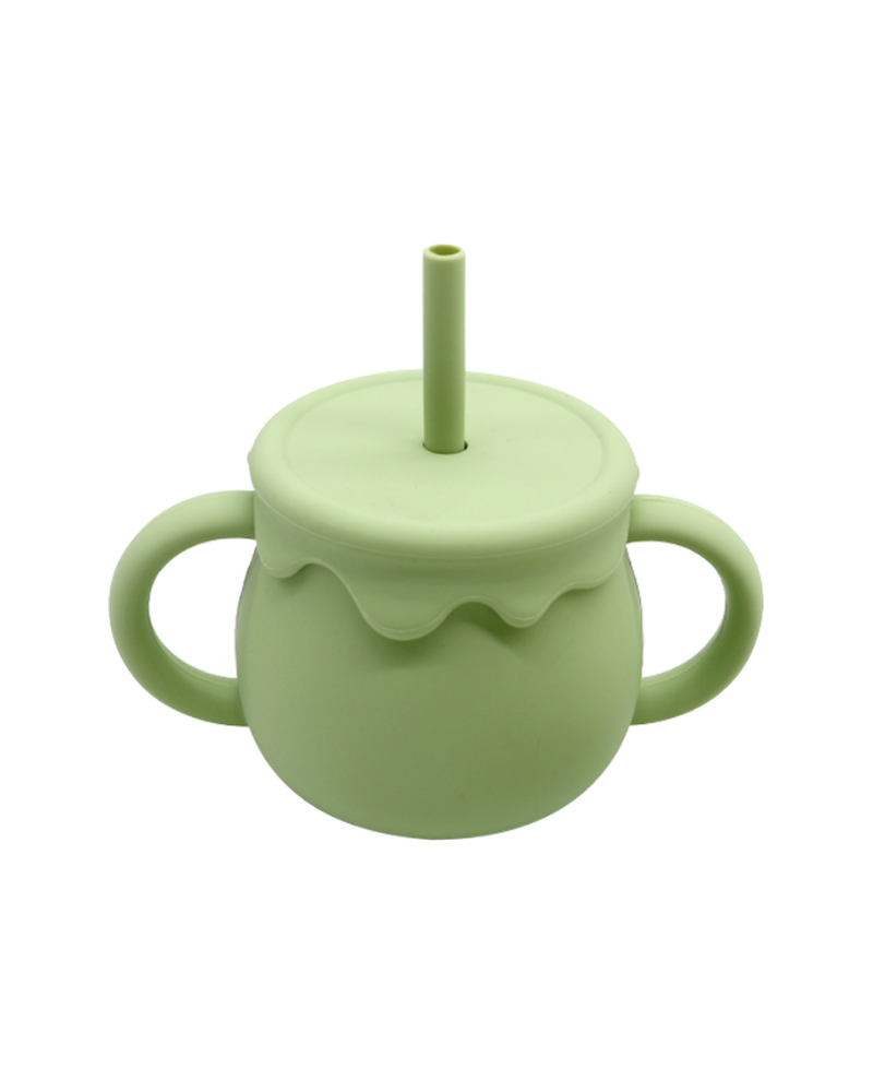 Silicone Sippy & Snack Cup