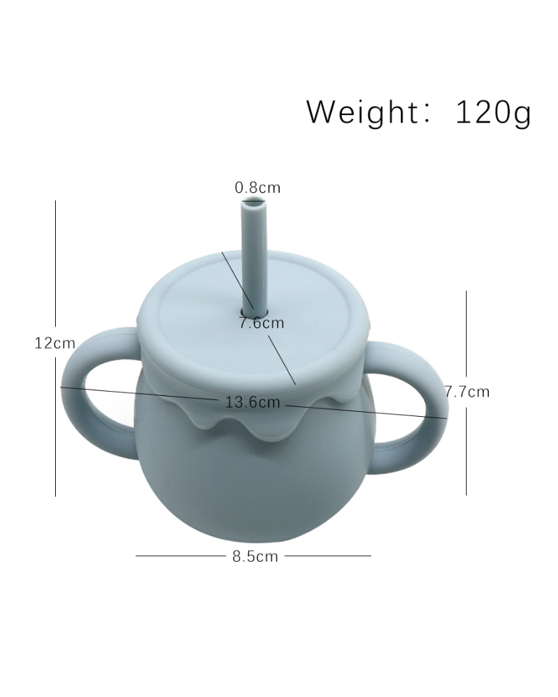 Silicone Sippy & Snack Cup