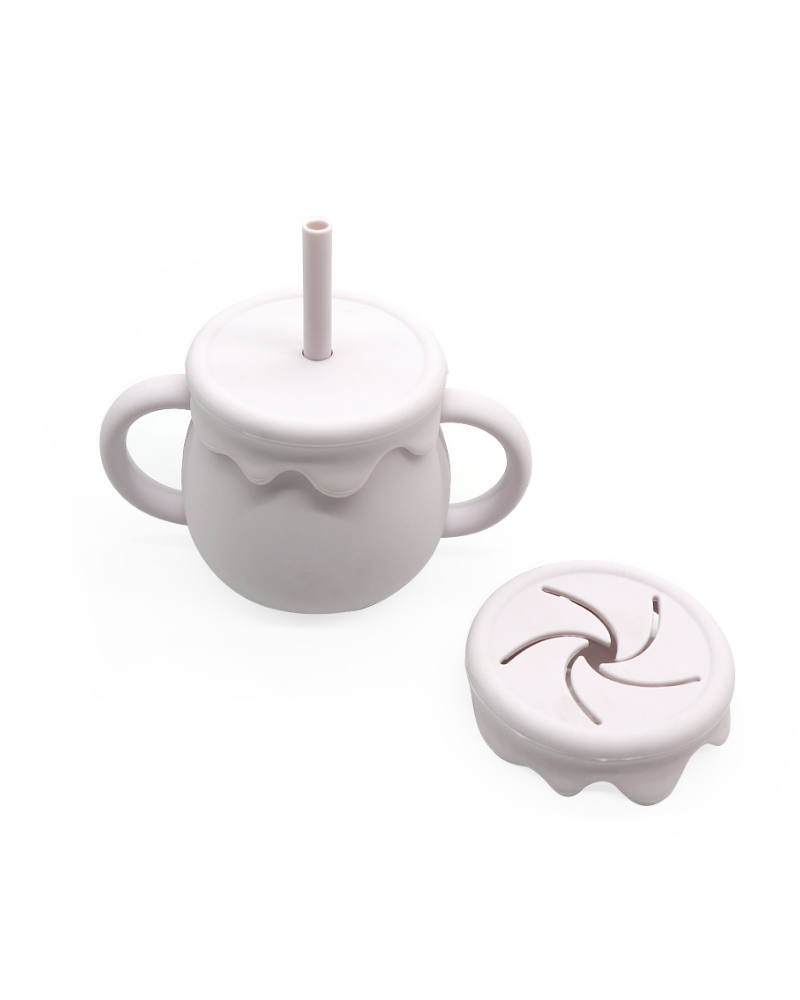 Silicone Sippy & Snack Cup