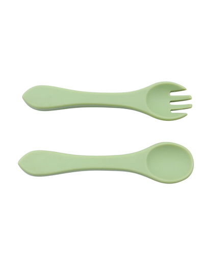 Silicone Spoon & Fork