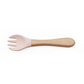 Silicone / Wooden End Spoon and Fork