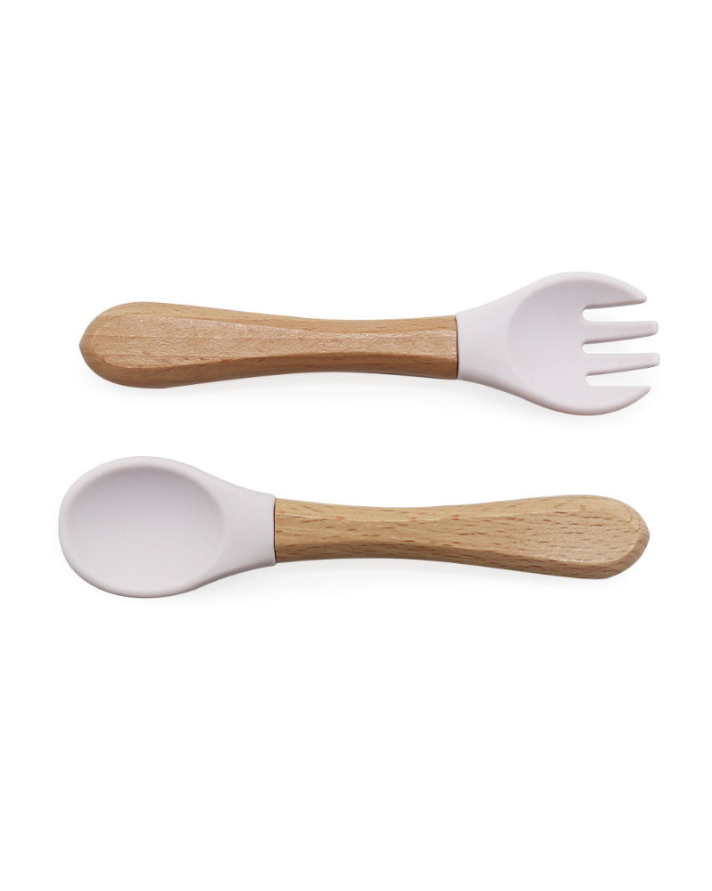 Silicone Mealtime Set Lilac