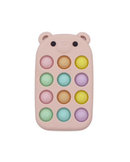 Silicone Bear Push Pop