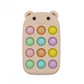 Silicone Bear Push Pop