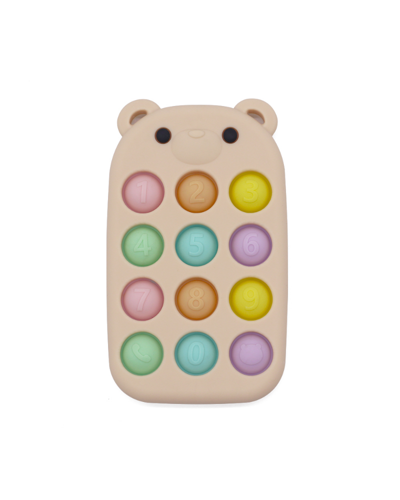 Silicone Bear Push Pop