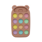 Silicone Bear Push Pop