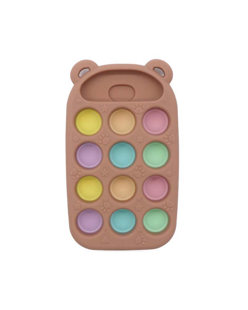 Silicone Bear Push Pop