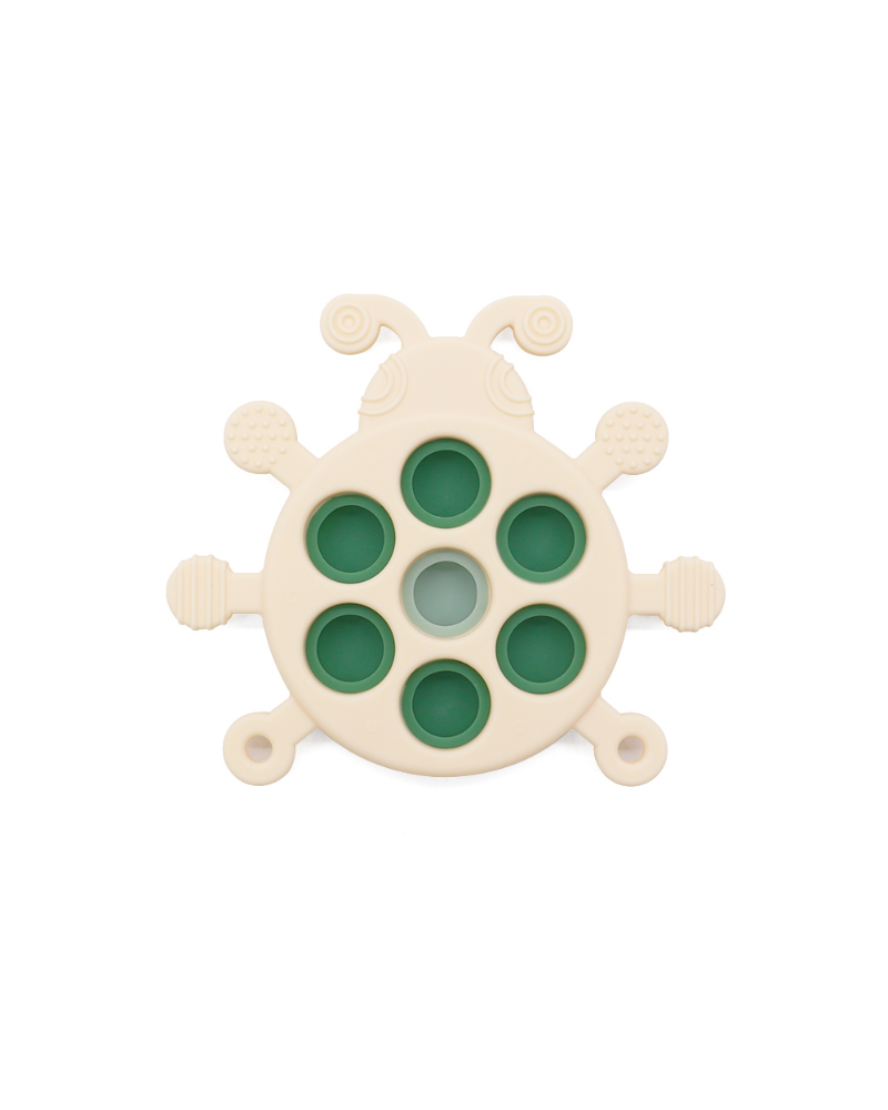Silicone Lady Bug Push Pop