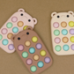 Silicone Bear Push Pop