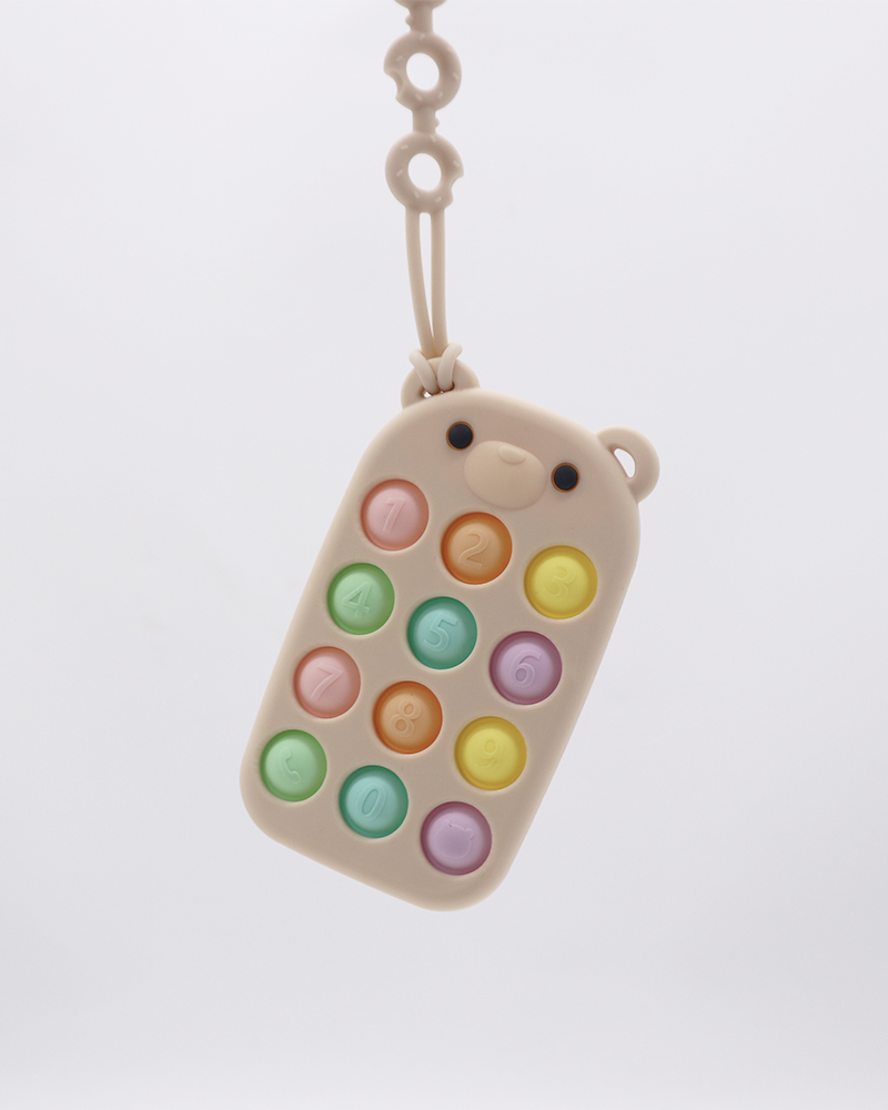 Silicone Bear Push Pop