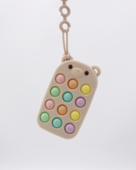 Silicone Bear Push Pop