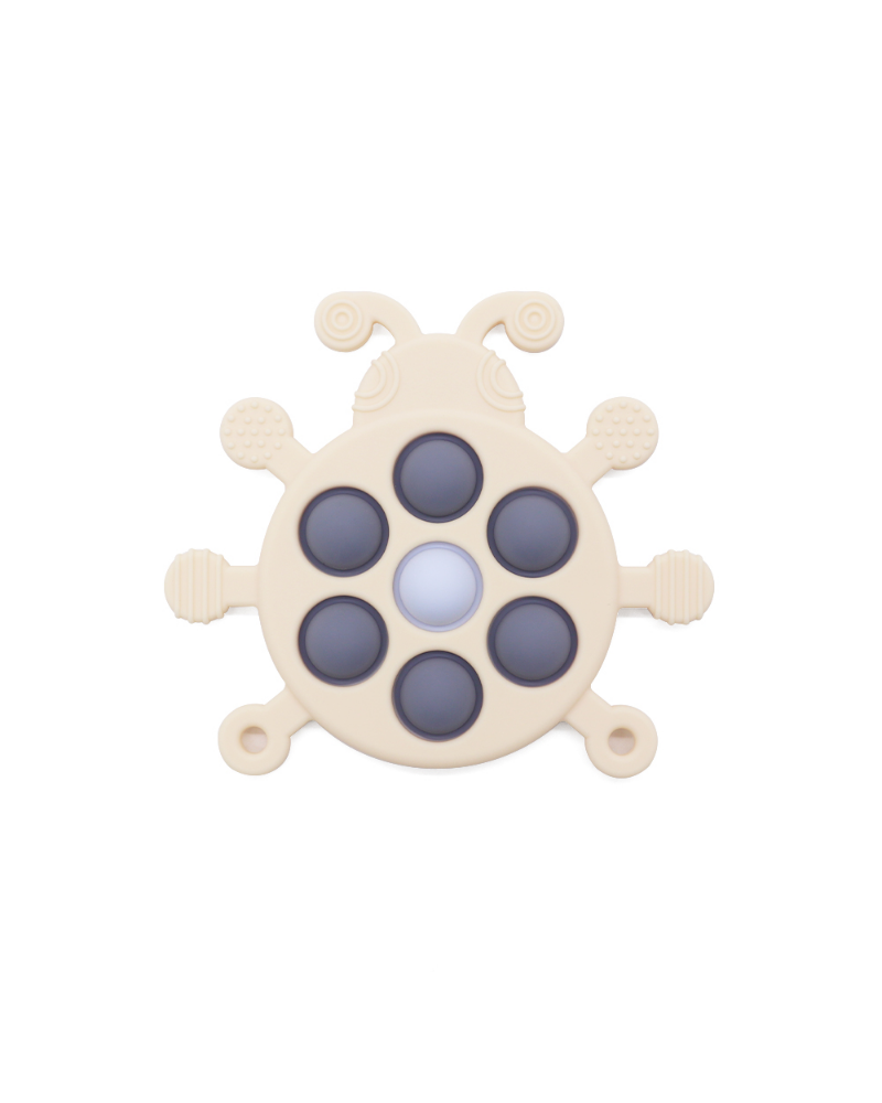 Silicone Lady Bug Push Pop