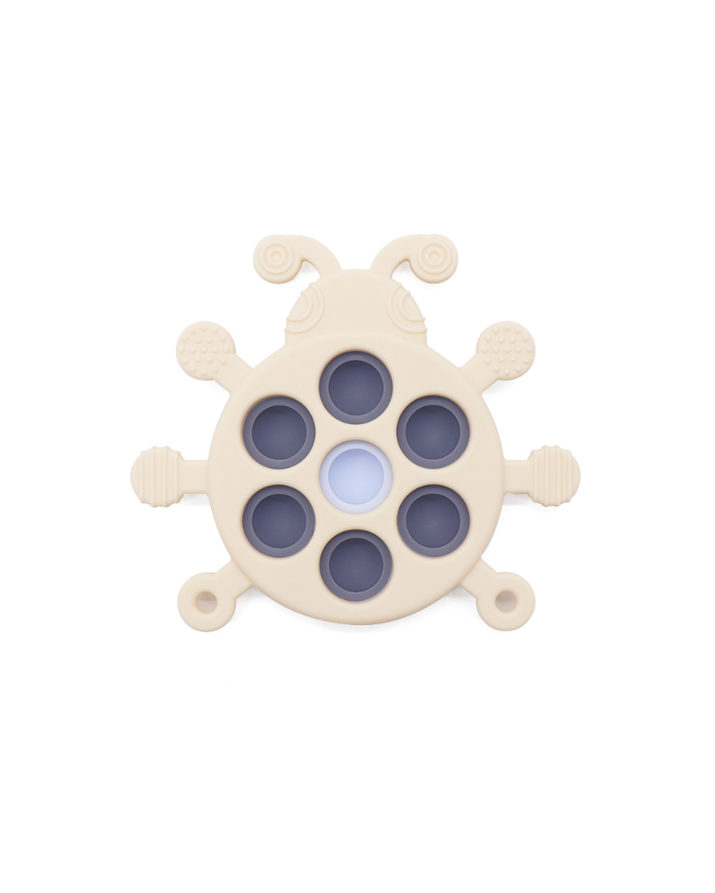 Silicone Lady Bug Push Pop