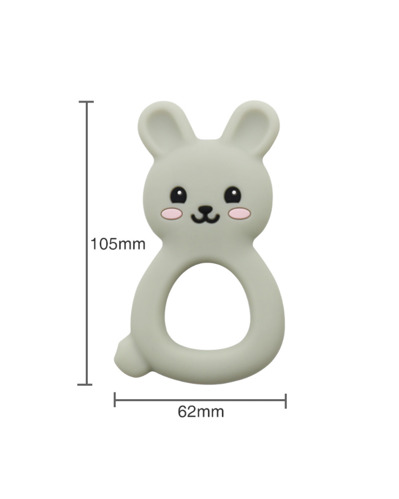 Silicone Bunny Teether