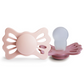 Lucky Symmetrical Silicone Pacifier (Blush/Cedar)