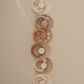 Natural Rubber Cinnamon Charm Pacifier