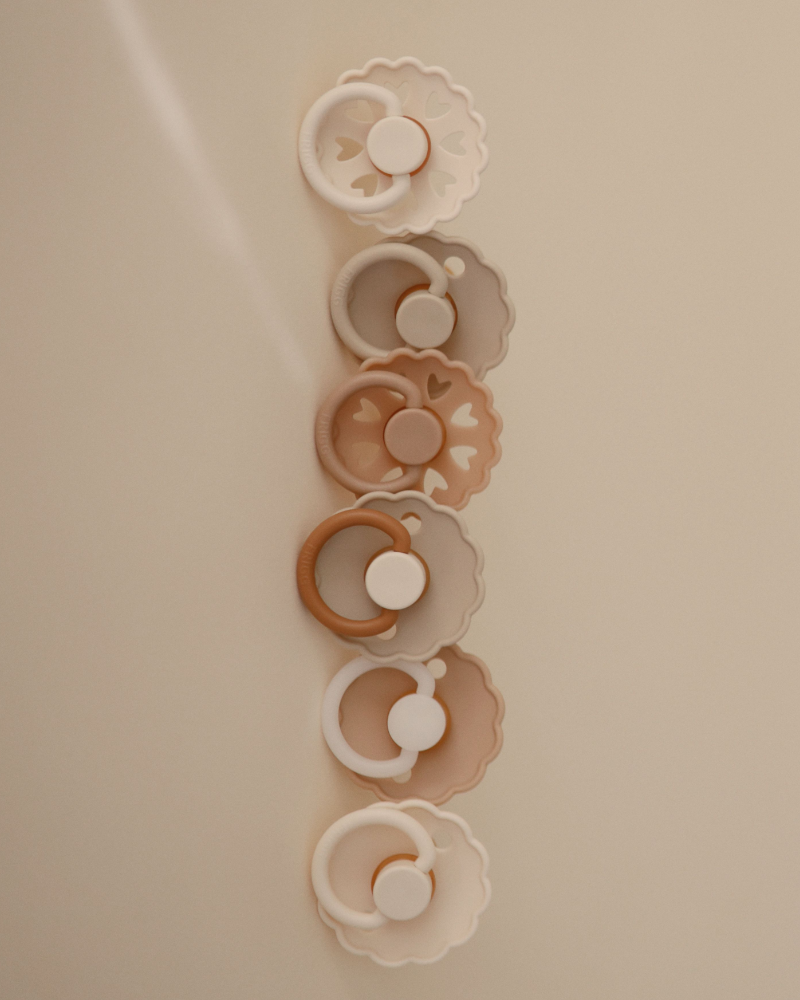Natural Rubber Cinnamon Charm Pacifier