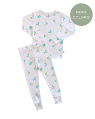 Boys Long Sleeve Pajama Set Tennis