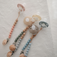 Daisy Night Natural Rubber Pacifier (Blush/Cream)